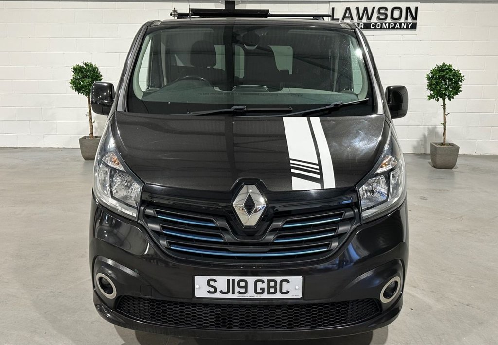 USED 2019 19 RENAULT TRAFIC 1.6 dCi 27 Premier Edition Panel Van 4dr Diesel Manual SWB Standard Roof Euro 6 (120 ps)/  two birth campervan  