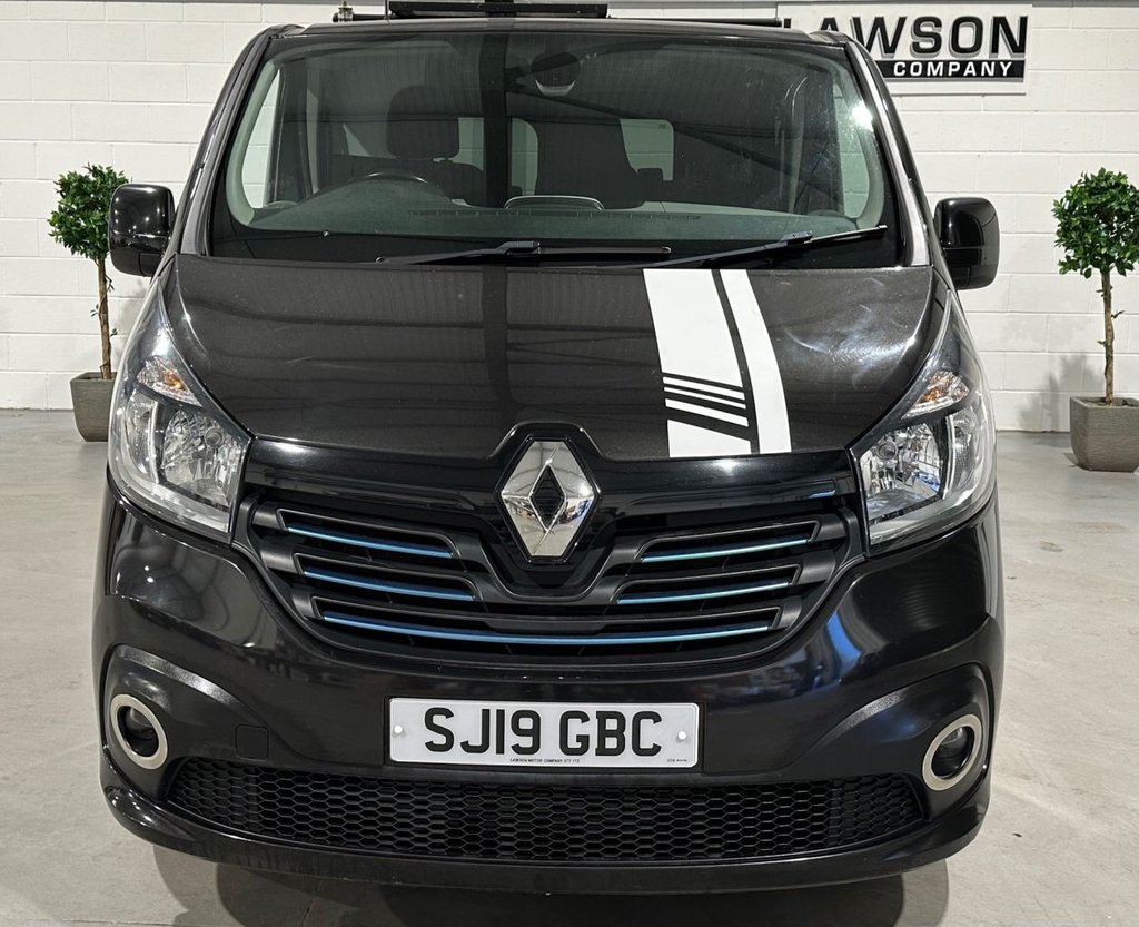 USED 2019 19 RENAULT TRAFIC 1.6 dCi 27 Premier Edition Panel Van 4dr Diesel Manual SWB Standard Roof Euro 6 (120 ps)/  two birth campervan  