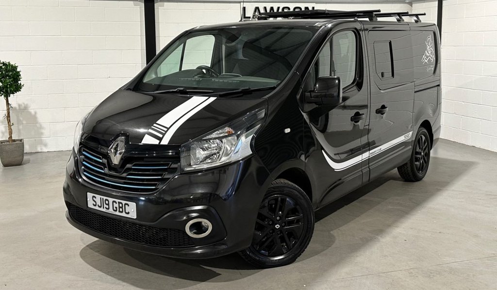 USED 2019 19 RENAULT TRAFIC 1.6 dCi 27 Premier Edition Panel Van 4dr Diesel Manual SWB Standard Roof Euro 6 (120 ps)/  two birth campervan  