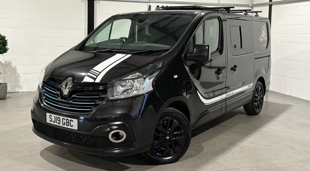 USED 2019 19 RENAULT TRAFIC 1.6 dCi 27 Premier Edition Panel Van 4dr Diesel Manual SWB Standard Roof Euro 6 (120 ps)/  two birth campervan  