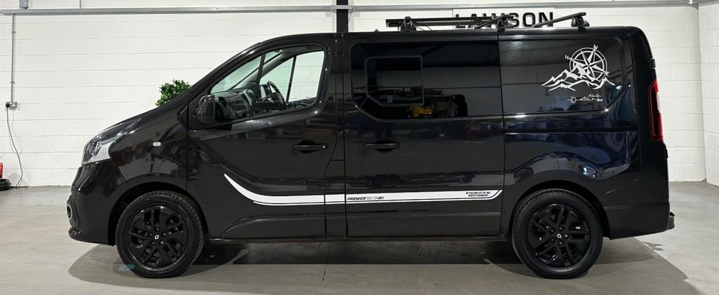USED 2019 19 RENAULT TRAFIC 1.6 dCi 27 Premier Edition Panel Van 4dr Diesel Manual SWB Standard Roof Euro 6 (120 ps)/  two birth campervan  