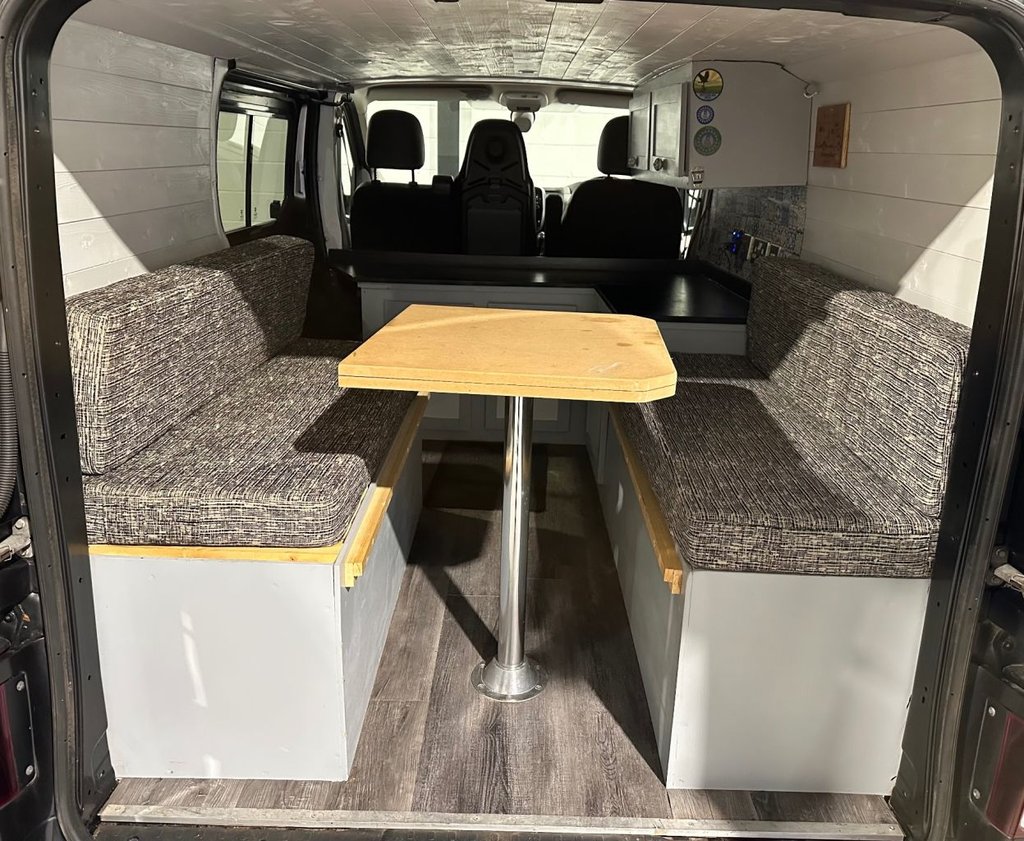 USED 2019 19 RENAULT TRAFIC 1.6 dCi 27 Premier Edition Panel Van 4dr Diesel Manual SWB Standard Roof Euro 6 (120 ps)/  two birth campervan  