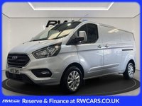 USED 2021 70 FORD TRANSIT CUSTOM 2.0 300 EcoBlue Limited Panel Van 5dr Diesel Manual L2 H1 Euro 6 (s/s) (130 ps) CARPLAY + HEATEDSEATS + CRUISE