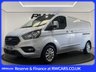 USED 2021 70 FORD TRANSIT CUSTOM 2.0 300 EcoBlue Limited Panel Van 5dr Diesel Manual L2 H1 Euro 6 (s/s) (130 ps) CARPLAY + HEATEDSEATS + CRUISE