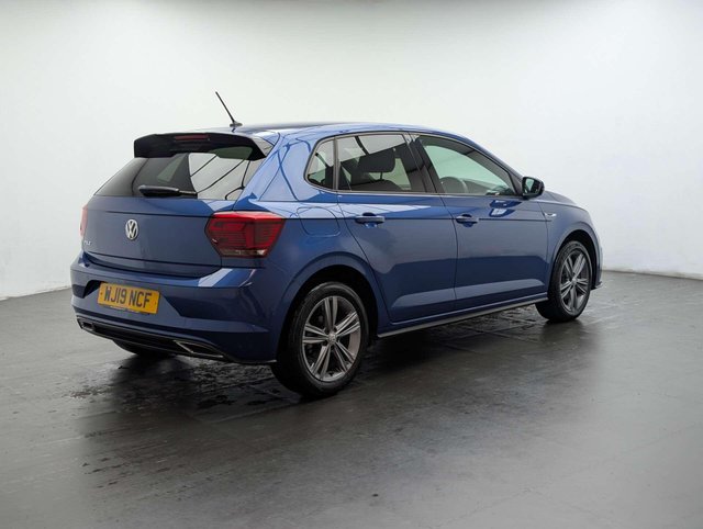 USED 2019 19 VOLKSWAGEN POLO 1.0 Polo R-Line TSI Semi-Auto 5dr CLICK & COLLECT/ HOME DELIVERY