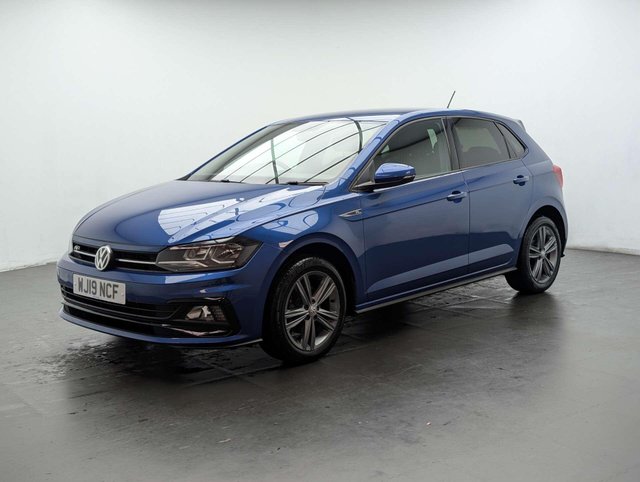 USED 2019 19 VOLKSWAGEN POLO 1.0 Polo R-Line TSI Semi-Auto 5dr CLICK & COLLECT/ HOME DELIVERY