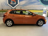 USED 2018 67 VOLKSWAGEN POLO 1.0 TSI SE Hatchback 5 Door Petrol Manual Orange Euro 6 1 Former Keeper AUTO LIGHTS+DUAL USB+ISOFIX
