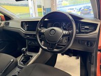 USED 2018 67 VOLKSWAGEN POLO 1.0 TSI SE Hatchback 5 Door Petrol Manual Orange Euro 6 1 Former Keeper AUTO LIGHTS+DUAL USB+ISOFIX