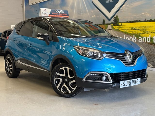 2016 CAPTUR 0.9 TCE ENERGY DYNAMIQUE S NAV SUV 5 DOOR PETROL MANUAL BLUE... photo