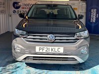 USED 2021 21 VOLKSWAGEN T-CROSS 1.0 TSI SE SUV 5dr Petrol Manual Euro 6 (s/s) (95 ps)+2 KEYS+ALLOYS+BLUETOOTH+CRUISE+AIRCON+SAT NAV+POWER STEERING+HPI CLEAR+VOSA MOT HISTORY PRINTOUT, 2 KEYS+ALLOYS+BLUETOOTH+CRUISE+AIRCON+SAT NAV+POWER STEERING+HPI CLEAR