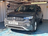 USED 2021 21 VOLKSWAGEN T-CROSS 1.0 TSI SE SUV 5dr Petrol Manual Euro 6 (s/s) (95 ps)+2 KEYS+ALLOYS+BLUETOOTH+CRUISE+AIRCON+SAT NAV+POWER STEERING+HPI CLEAR+VOSA MOT HISTORY PRINTOUT, 2 KEYS+ALLOYS+BLUETOOTH+CRUISE+AIRCON+SAT NAV+POWER STEERING+HPI CLEAR