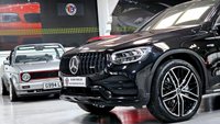 USED 2022 71 MERCEDES-BENZ GLC 3.0 GLC43 V6 AMG (Premium Plus) Coupe 5dr Petrol G-Tronic+ 4MATIC Euro 6 (s/s) (390 ps) 12 MONTHS WARRANTY / 12 MONTHS MOT
