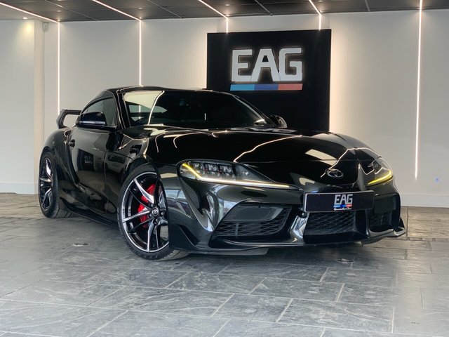 View our Toyota Supra 3.0T GR Pro Coupe 3dr Petrol Auto Euro 6 (s/s) (340 ps)