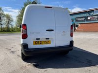 USED 2021 21 PEUGEOT PARTNER 1.5 BlueHDi 1000 Professional Standard Panel Van 5dr Diesel Manual SWB Euro 6 (s/s) (100 bhp) 2021(21 Plate) Peugeot Partner Professional One Owner and Full Service History