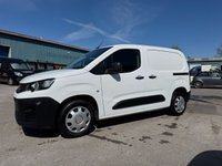 USED 2021 21 PEUGEOT PARTNER 1.5 BlueHDi 1000 Professional Standard Panel Van 5dr Diesel Manual SWB Euro 6 (s/s) (100 bhp) 2021(21 Plate) Peugeot Partner Professional One Owner and Full Service History