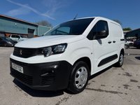 USED 2021 21 PEUGEOT PARTNER 1.5 BlueHDi 1000 Professional Standard Panel Van 5dr Diesel Manual SWB Euro 6 (s/s) (100 bhp) 2021(21 Plate) Peugeot Partner Professional One Owner and Full Service History