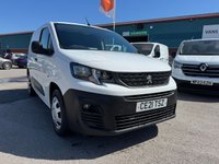 USED 2021 21 PEUGEOT PARTNER 1.5 BlueHDi 1000 Professional Standard Panel Van 5dr Diesel Manual SWB Euro 6 (s/s) (100 bhp) 2021(21 Plate) Peugeot Partner Professional One Owner and Full Service History