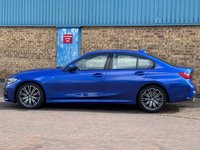 USED 2019 19 BMW 3 SERIES 2.0 320d M Sport Saloon 4 Door Portimao Blue Diesel Manual Euro 6 (s/s) (190 ps) Beautiful BMW 320d MSport with Huge Spec inc SAT NAV Bluetooth ApplePlay Head-Up Display Heated Oyster Leather Seats
