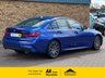 USED 2019 19 BMW 3 SERIES 2.0 320d M Sport Saloon 4 Door Portimao Blue Diesel Manual Euro 6 (s/s) (190 ps) Beautiful BMW 320d MSport with Huge Spec inc SAT NAV Bluetooth ApplePlay Head-Up Display Heated Oyster Leather Seats