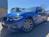 USED 2019 19 BMW 3 SERIES 2.0 320d M Sport Saloon 4 Door Portimao Blue Diesel Manual Euro 6 (s/s) (190 ps) Beautiful BMW 320d MSport with Huge Spec inc SAT NAV Bluetooth ApplePlay Head-Up Display Heated Oyster Leather Seats