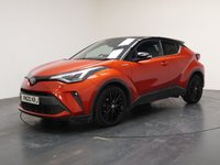 USED 2020 20 TOYOTA C-HR 2.0 VVT-h Orange Edition SUV 5dr Petrol Hybrid CVT Euro 6 (s/s) (184 ps) EXCELLENT HISTORY+HEATED SEATS