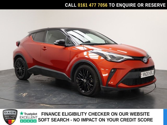 View our Toyota C-HR 2.0 VVT-h Orange Edition SUV 5dr Petrol Hybrid CVT Euro 6 (s/s) (184 ps)