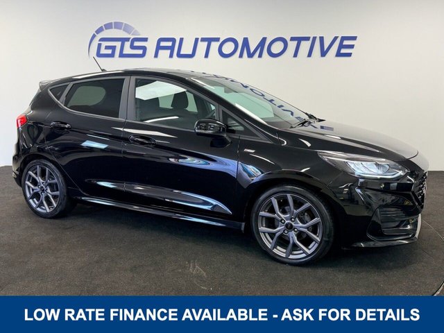 View our Ford Fiesta 1.0 TURBO ECOBOOST ECOBOOST ST-LINE FIVE DOOR 100 BHP + SAT NAV + PRIVACY GLASS