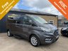 USED 2020 20 FORD TOURNEO CUSTOM 2.0 320 EcoBlue Titanium Minibus Double Cab 5dr Diesel Auto L2 Euro 6 (s/s) (130 ps) 1 owner from new F.S.H