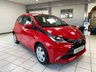 USED 2018 18 TOYOTA AYGO 1.0 VVT-i x-play Hatchback 5dr Petrol Manual Euro 6 (68 ps) RED POP / DARK / LIGHT GREY CLOTH TRIM / AIRCON / ELECTRIC FRONT WINDOWS / ELECTRIC DOOR MIRRORS / DAB FM AM TUNER / BLUETOOTH / AUX / USB / SMARTPHONE INTEGRATION LINK / REAR PARKING CAMERA / FITTED RUBBER MATS / SERVICE HISTORY