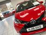 USED 2018 18 TOYOTA AYGO 1.0 VVT-i x-play Hatchback 5dr Petrol Manual Euro 6 (68 ps) RED POP / DARK / LIGHT GREY CLOTH TRIM / AIRCON / ELECTRIC FRONT WINDOWS / ELECTRIC DOOR MIRRORS / DAB FM AM TUNER / BLUETOOTH / AUX / USB / SMARTPHONE INTEGRATION LINK / REAR PARKING CAMERA / FITTED RUBBER MATS / SERVICE HISTORY