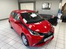 USED 2018 18 TOYOTA AYGO 1.0 VVT-i x-play Hatchback 5dr Petrol Manual Euro 6 (68 ps) RED POP / DARK / LIGHT GREY CLOTH TRIM / AIRCON / ELECTRIC FRONT WINDOWS / ELECTRIC DOOR MIRRORS / DAB FM AM TUNER / BLUETOOTH / AUX / USB / SMARTPHONE INTEGRATION LINK / REAR PARKING CAMERA / FITTED RUBBER MATS / SERVICE HISTORY