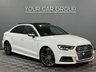 USED 2017 17 AUDI S3 2.0 TFSI S Tronic quattro Euro 6 (s/s) 4dr SUNROOF!