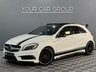 USED 2014 64 MERCEDES-BENZ A CLASS 2.0 A45 AMG SpdS DCT 4MATIC Euro 6 (s/s) 5dr AERO KIT! SUNROOF!
