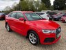 USED 2017 67 AUDI Q3 1.4 TFSI CoD Sport SUV 5dr Petrol Manual Euro 6 (s/s) (150 ps) LONG MOT UNITL 15.04.2027+JUST SERVICED+SATELLITE NAVIGATION SYSTEM+DAB DIGITAL RADIO-BLUETOOTH INTERFACE+DUAL ZONE CLIMATE CONTROL AIR-CONDITIONING+LIGHT AND RAIN SENSORS+PARKING ASSISTANCE+'MISANO RED' PAINT+17 INCH ALLOY WHEELS.