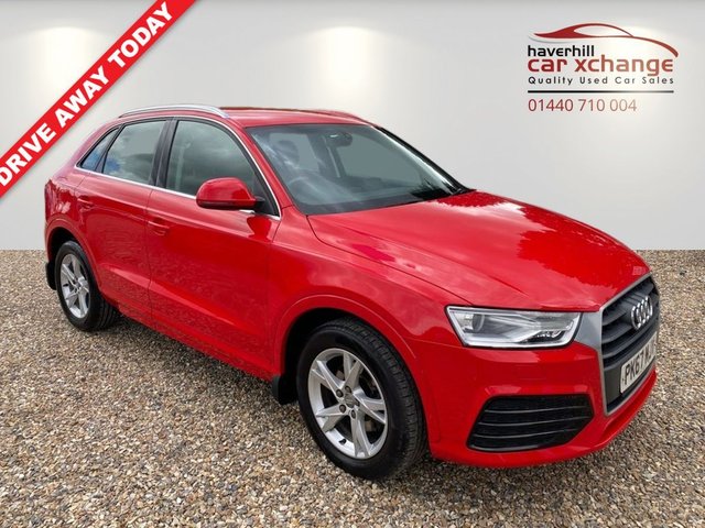 View our Audi Q3 1.4 TFSI CoD Sport SUV 5dr Petrol Manual Euro 6 (s/s) (150 ps)