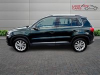 USED 2012 62 VOLKSWAGEN TIGUAN 2.0 TDI BlueMotion Tech SE SUV 5dr Diesel DSG 4WD Euro 5 (s/s) (140 ps) BLUETOOTH DAB DRIVES SUPERB