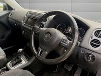USED 2012 62 VOLKSWAGEN TIGUAN 2.0 TDI BlueMotion Tech SE SUV 5dr Diesel DSG 4WD Euro 5 (s/s) (140 ps) BLUETOOTH DAB DRIVES SUPERB