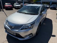USED 2014 64 TOYOTA AVENSIS 1.8 V-Matic Icon Business Edition Saloon 4dr Petrol Multidrive S Euro 5 (147 ps) 