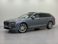 USED 2019 19 VOLVO V90 2.0 D5 Inscription Plus Estate 5dr Diesel Auto AWD Euro 6 (s/s) (235 ps) SUNROOF + 360 DEGREE CAMERA + XENIUM PACK + BOWERS & WILKINS SPEAKERS + ELECTRIC TOWBAR + WINTER PACK