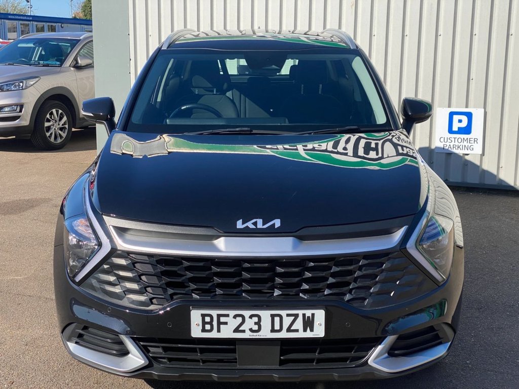 USED 2023 23 KIA SPORTAGE 1.6 T-GDi 2 SUV 5dr Petrol Manual Euro 6 (s/s) (148 bhp) 1 OWNER+PHANTOM BLACK