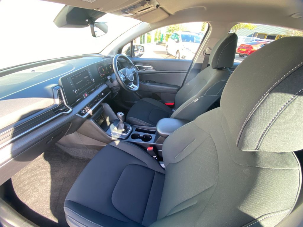 USED 2023 23 KIA SPORTAGE 1.6 T-GDi 2 SUV 5dr Petrol Manual Euro 6 (s/s) (148 bhp) 1 OWNER+PHANTOM BLACK