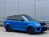 USED 2020 70 LAND ROVER RANGE ROVER SPORT 5.0 P575 V8 SVR Auto 4WD Euro 6 (s/s) 5dr FSH+WARANTY+FINANCE AVL