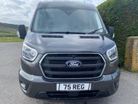 USED 2025 75 FORD TRANSIT 350 LIMITED L2 H2 MWB MEDIUM HIGH FWD 2.0 ECO BLUE 130PS AUTO One Company Owner, Less Than 2000 Miles, Ford Warranty Till September 2028, Top Of Range Limited Model With All The Desirable Features As Standard! Stunning Looking Van In Magnetic Grey!