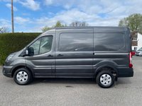 USED 2025 75 FORD TRANSIT 350 LIMITED L2 H2 MWB MEDIUM HIGH FWD 2.0 ECO BLUE 130PS AUTO One Company Owner, Less Than 2000 Miles, Ford Warranty Till September 2028, Top Of Range Limited Model With All The Desirable Features As Standard! Stunning Looking Van In Magnetic Grey!