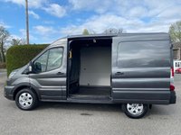USED 2025 75 FORD TRANSIT 350 LIMITED L2 H2 MWB MEDIUM HIGH FWD 2.0 ECO BLUE 130PS AUTO One Company Owner, Less Than 2000 Miles, Ford Warranty Till September 2028, Top Of Range Limited Model With All The Desirable Features As Standard! Stunning Looking Van In Magnetic Grey!