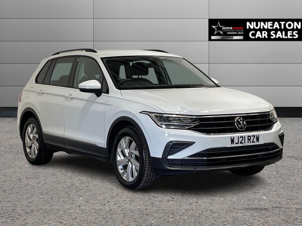 USED 2021 21 VOLKSWAGEN TIGUAN 1.5 TSI Life SUV 5dr Petrol Manual Euro 6 (s/s) (150 ps) 