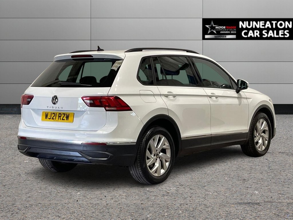 USED 2021 21 VOLKSWAGEN TIGUAN 1.5 TSI Life SUV 5dr Petrol Manual Euro 6 (s/s) (150 ps) 