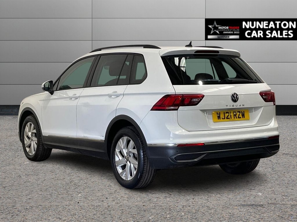 USED 2021 21 VOLKSWAGEN TIGUAN 1.5 TSI Life SUV 5dr Petrol Manual Euro 6 (s/s) (150 ps) 