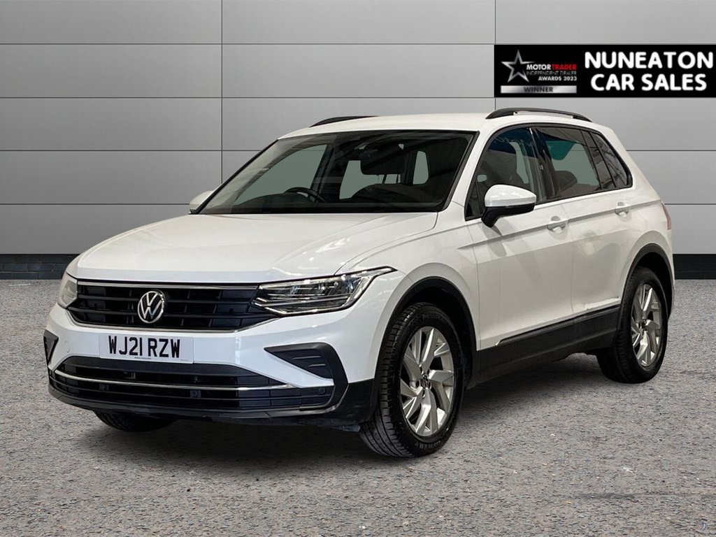 USED 2021 21 VOLKSWAGEN TIGUAN 1.5 TSI Life SUV 5dr Petrol Manual Euro 6 (s/s) (150 ps) 