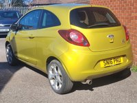 USED 2016 16 FORD KA 1.2 Zetec Hatchback 3dr Petrol Manual Euro 5 (s/s) (69 ps) 
